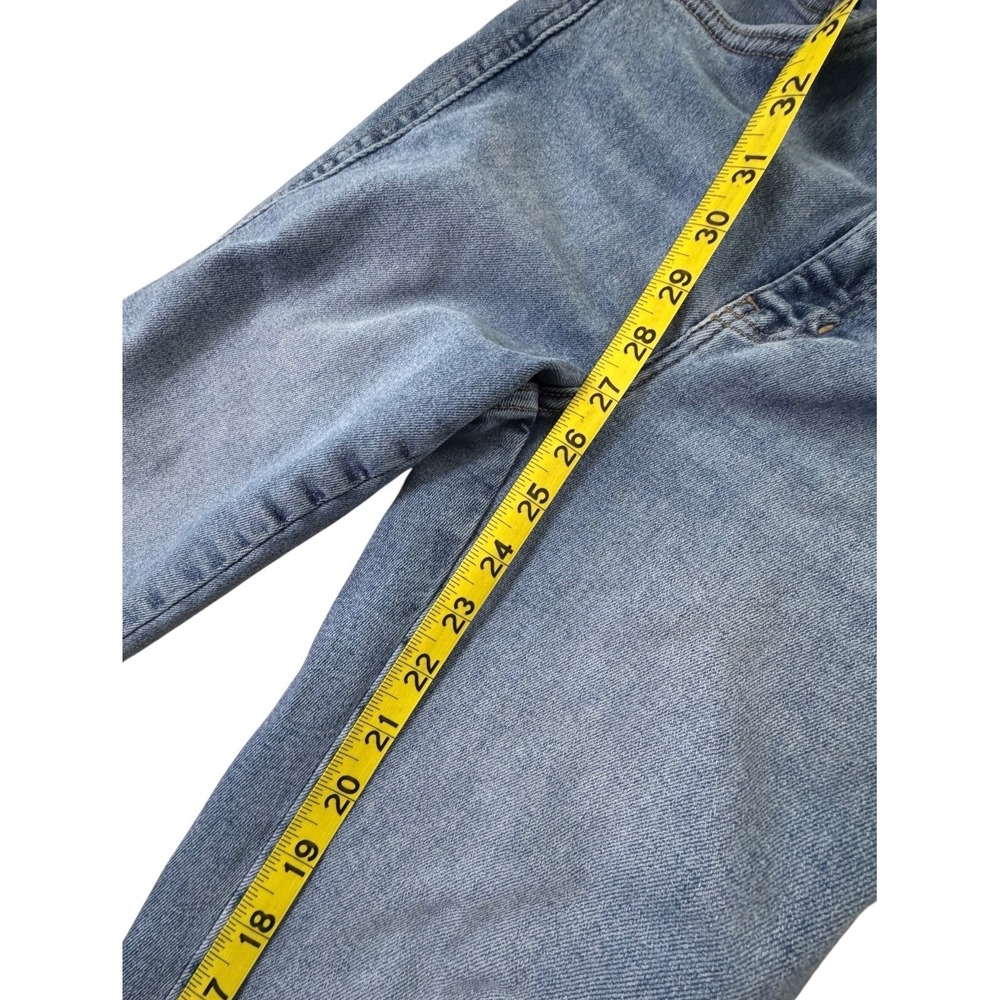 Free People We The Free High Rise Skinny Jeans Blue Raw Hem 28x26 Womens - Picture 4 of 7